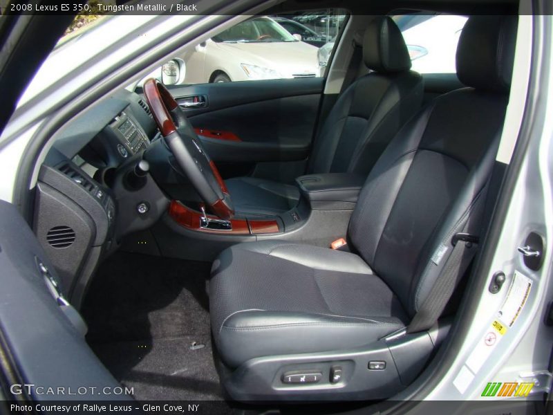 Tungsten Metallic / Black 2008 Lexus ES 350