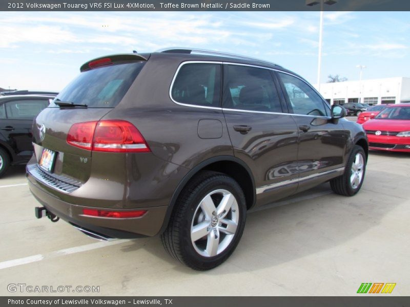 Toffee Brown Metallic / Saddle Brown 2012 Volkswagen Touareg VR6 FSI Lux 4XMotion