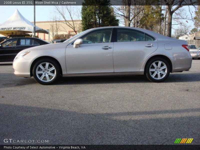Moon Shell Mica / Cashmere 2008 Lexus ES 350