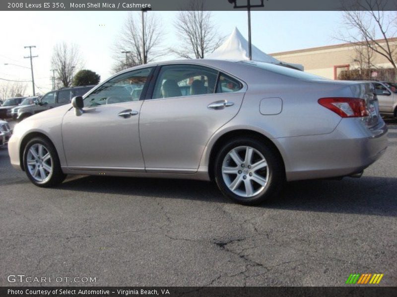 Moon Shell Mica / Cashmere 2008 Lexus ES 350