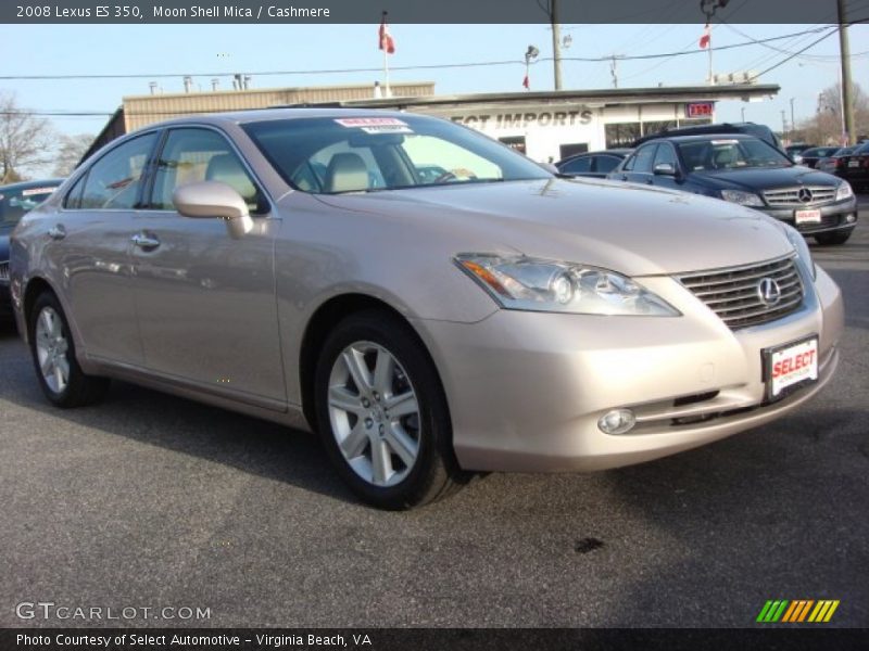 Moon Shell Mica / Cashmere 2008 Lexus ES 350