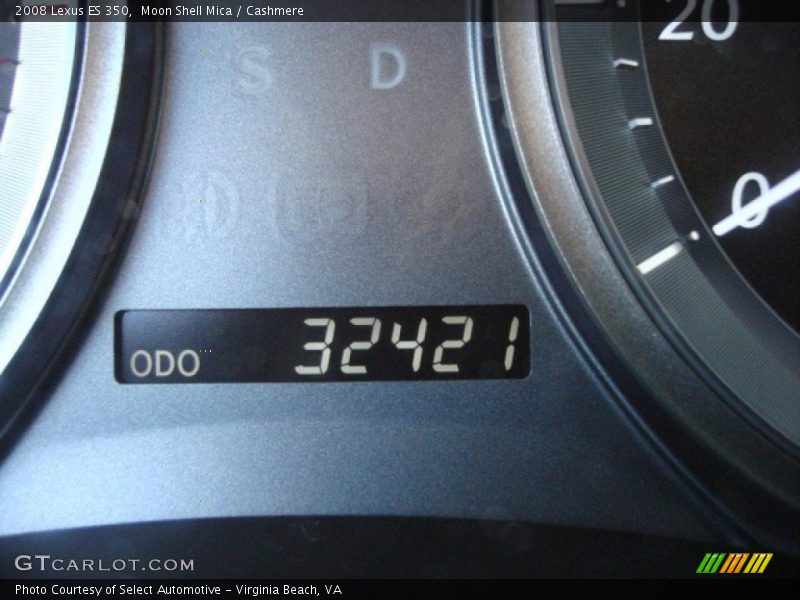 Moon Shell Mica / Cashmere 2008 Lexus ES 350