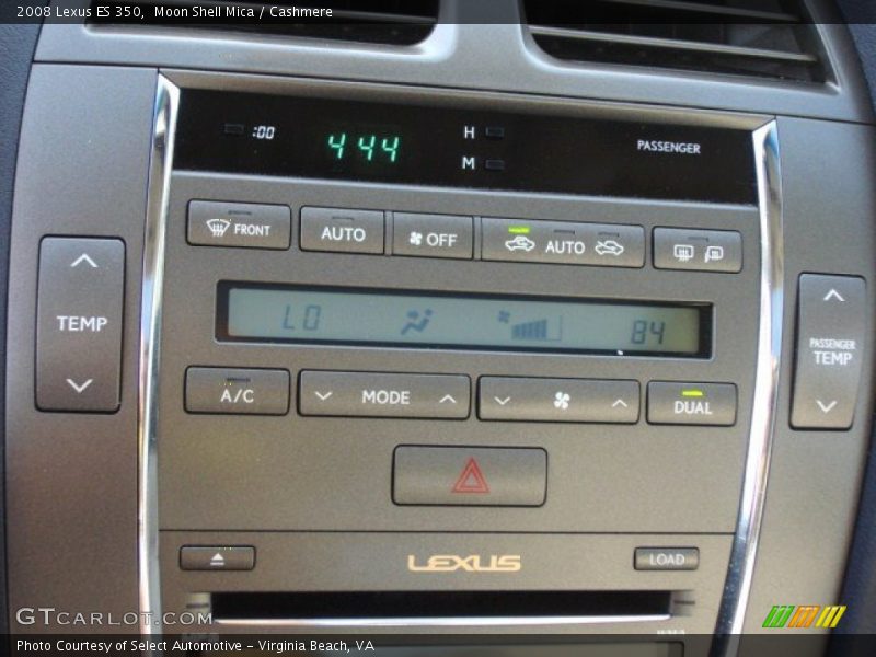 Moon Shell Mica / Cashmere 2008 Lexus ES 350