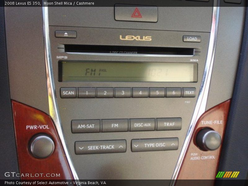 Moon Shell Mica / Cashmere 2008 Lexus ES 350