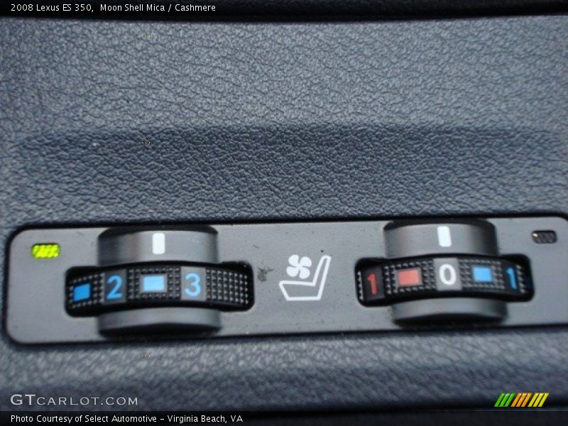 Moon Shell Mica / Cashmere 2008 Lexus ES 350