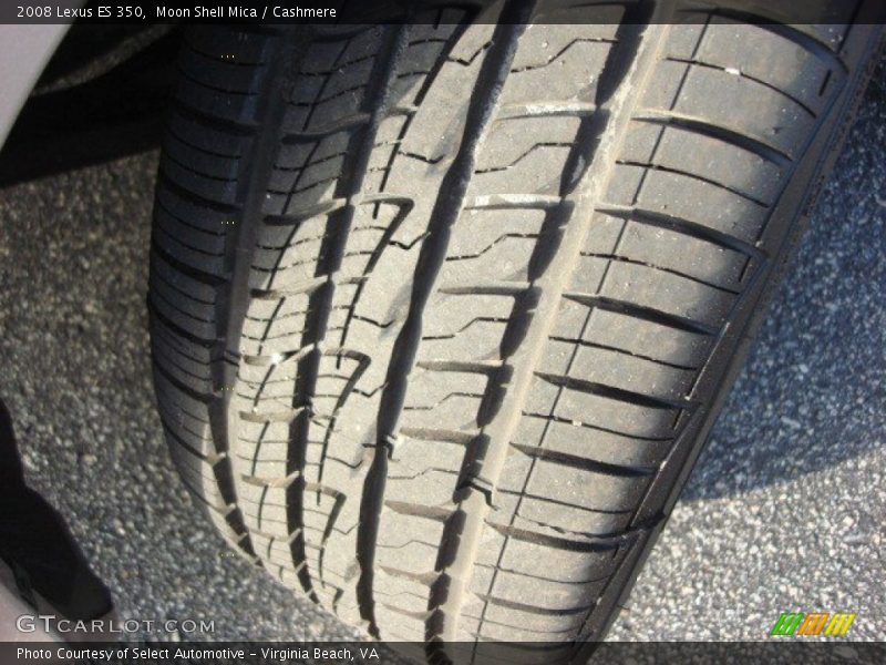 Moon Shell Mica / Cashmere 2008 Lexus ES 350