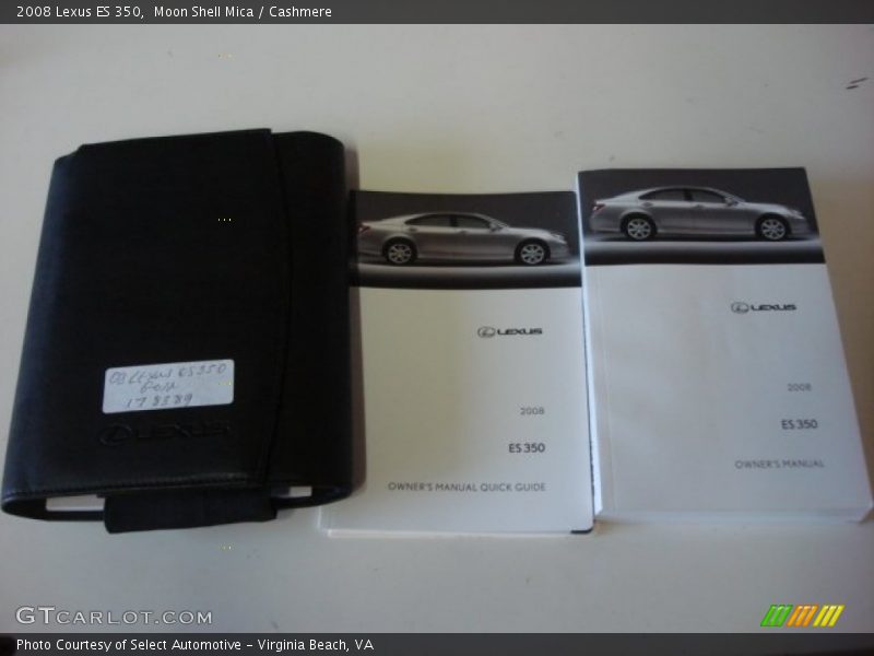 Moon Shell Mica / Cashmere 2008 Lexus ES 350