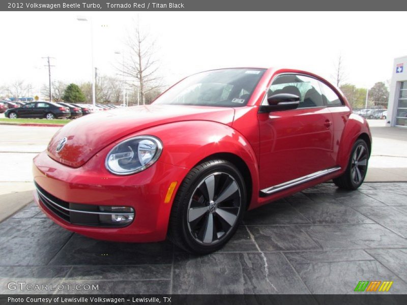 Tornado Red / Titan Black 2012 Volkswagen Beetle Turbo