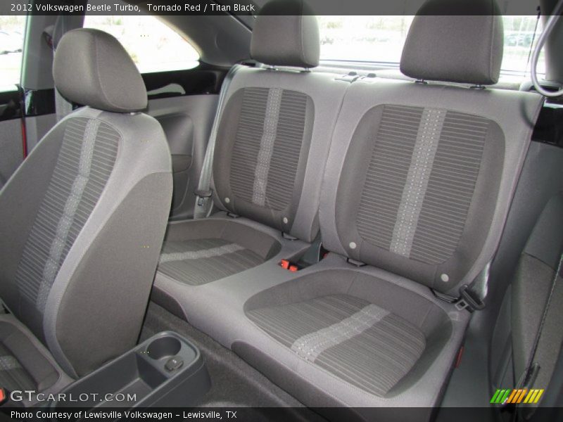 Rear Seat of 2012 Beetle Turbo