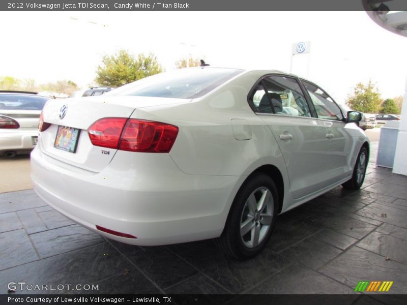 Candy White / Titan Black 2012 Volkswagen Jetta TDI Sedan