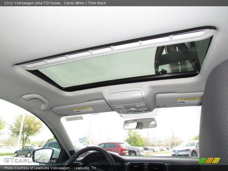 Candy White / Titan Black 2012 Volkswagen Jetta TDI Sedan