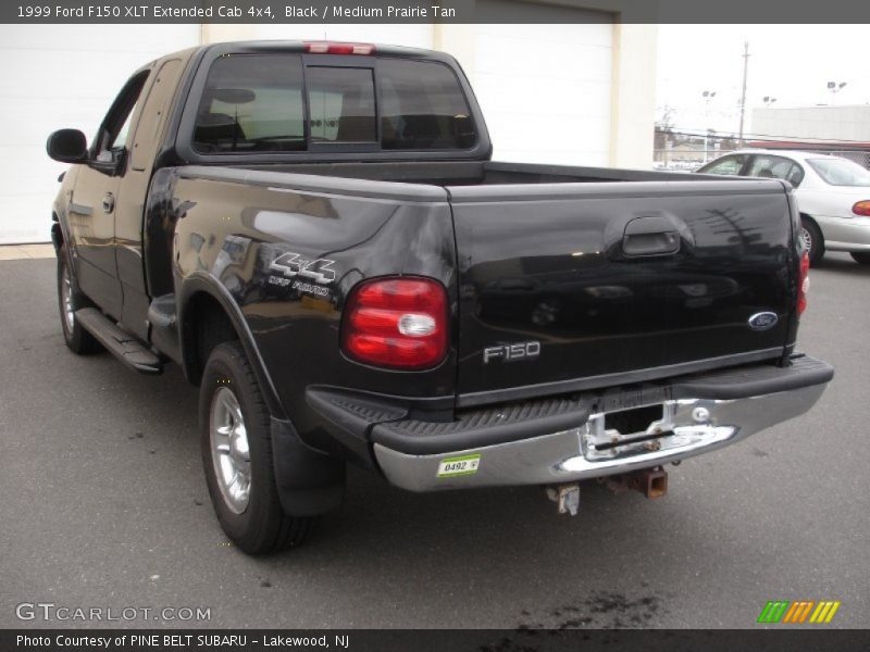 Black / Medium Prairie Tan 1999 Ford F150 XLT Extended Cab 4x4