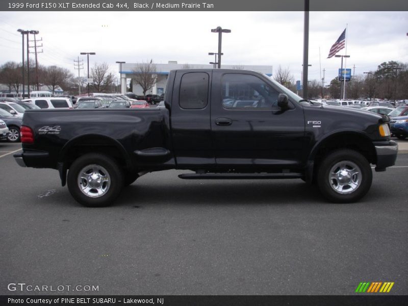 Black / Medium Prairie Tan 1999 Ford F150 XLT Extended Cab 4x4