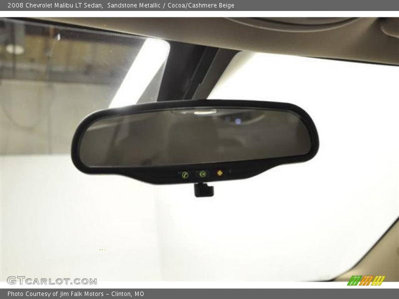 Sandstone Metallic / Cocoa/Cashmere Beige 2008 Chevrolet Malibu LT Sedan
