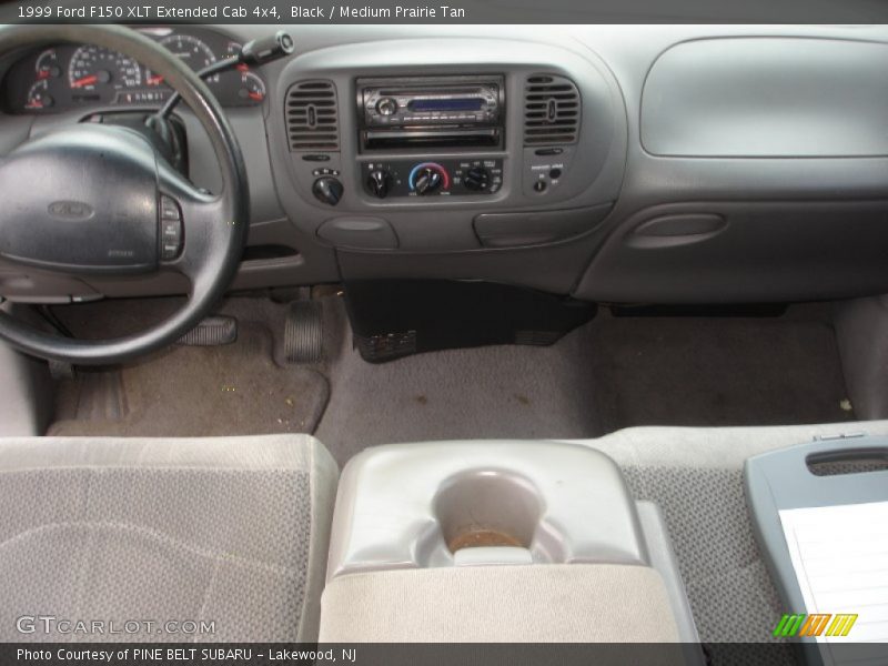 Black / Medium Prairie Tan 1999 Ford F150 XLT Extended Cab 4x4