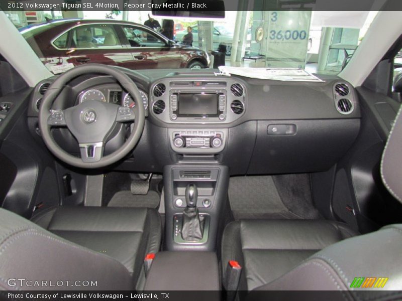Dashboard of 2012 Tiguan SEL 4Motion
