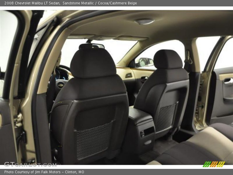 Sandstone Metallic / Cocoa/Cashmere Beige 2008 Chevrolet Malibu LT Sedan