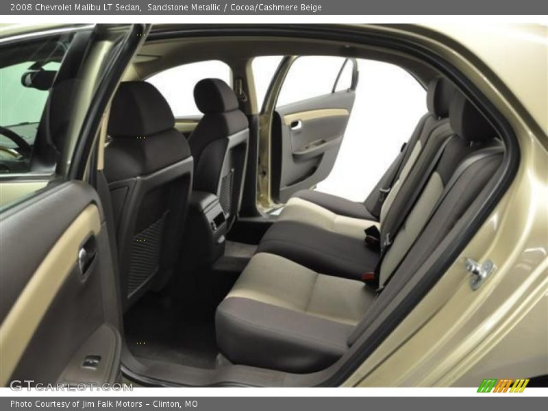 Sandstone Metallic / Cocoa/Cashmere Beige 2008 Chevrolet Malibu LT Sedan