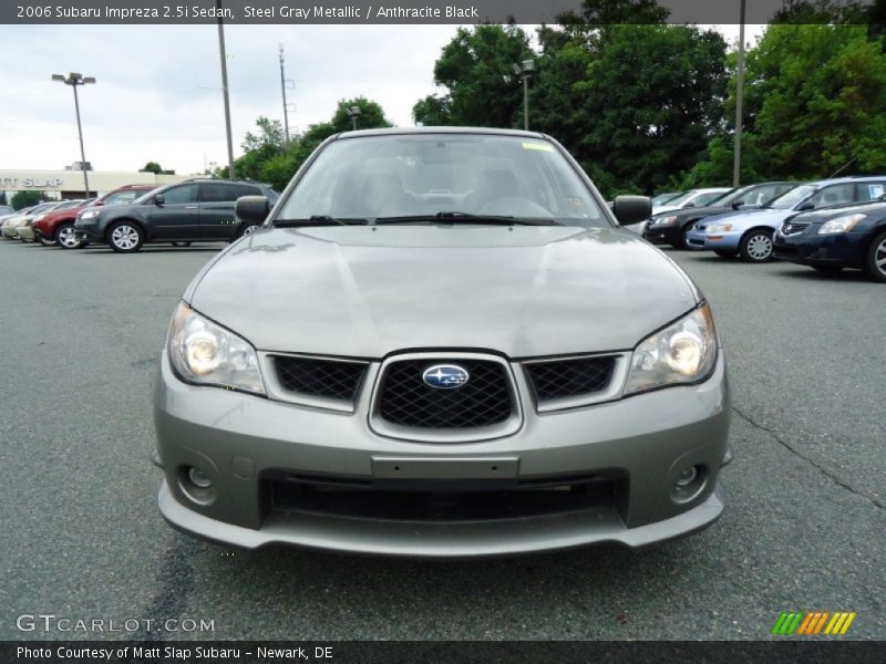 Steel Gray Metallic / Anthracite Black 2006 Subaru Impreza 2.5i Sedan