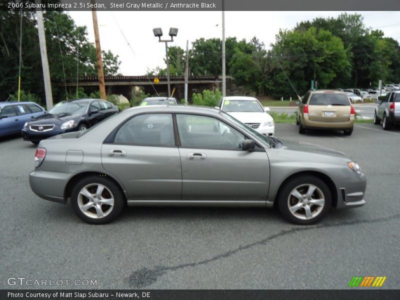 Steel Gray Metallic / Anthracite Black 2006 Subaru Impreza 2.5i Sedan