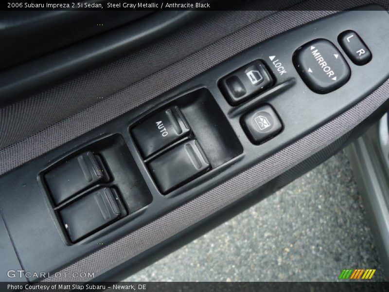 Steel Gray Metallic / Anthracite Black 2006 Subaru Impreza 2.5i Sedan