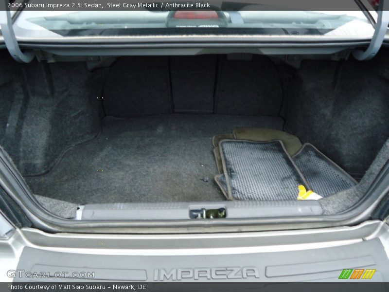 Steel Gray Metallic / Anthracite Black 2006 Subaru Impreza 2.5i Sedan