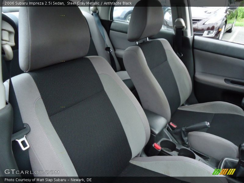 Steel Gray Metallic / Anthracite Black 2006 Subaru Impreza 2.5i Sedan