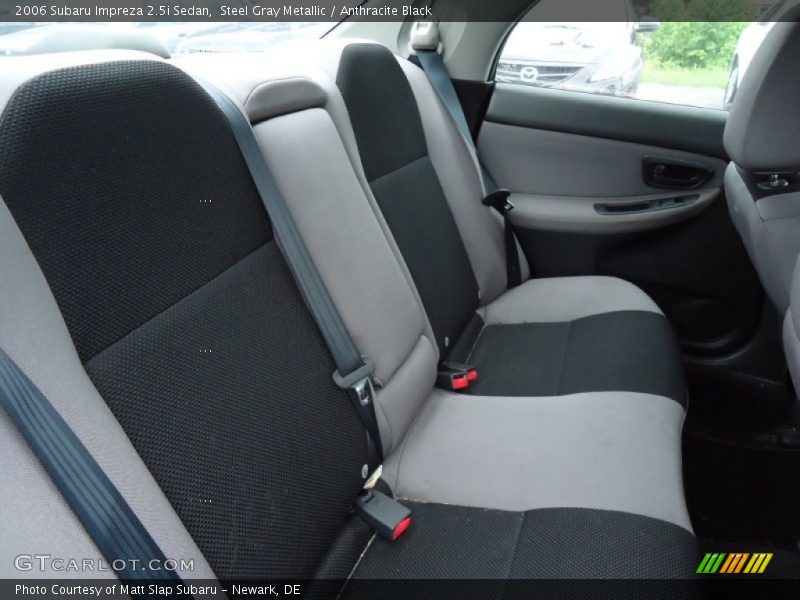 Steel Gray Metallic / Anthracite Black 2006 Subaru Impreza 2.5i Sedan