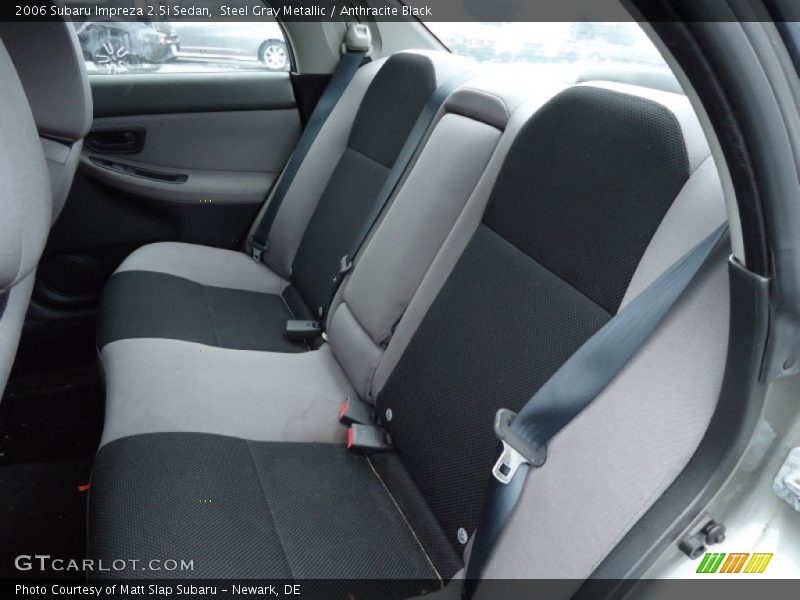 Steel Gray Metallic / Anthracite Black 2006 Subaru Impreza 2.5i Sedan