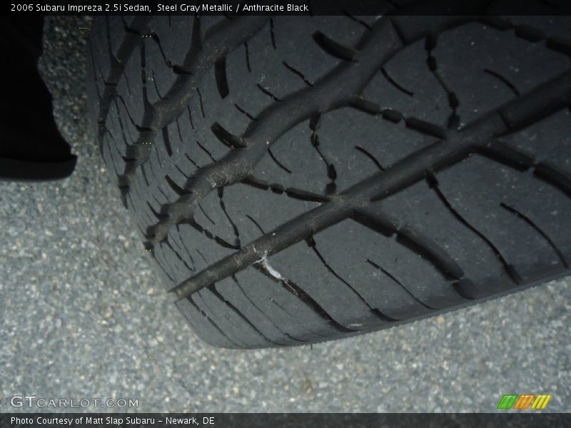Steel Gray Metallic / Anthracite Black 2006 Subaru Impreza 2.5i Sedan