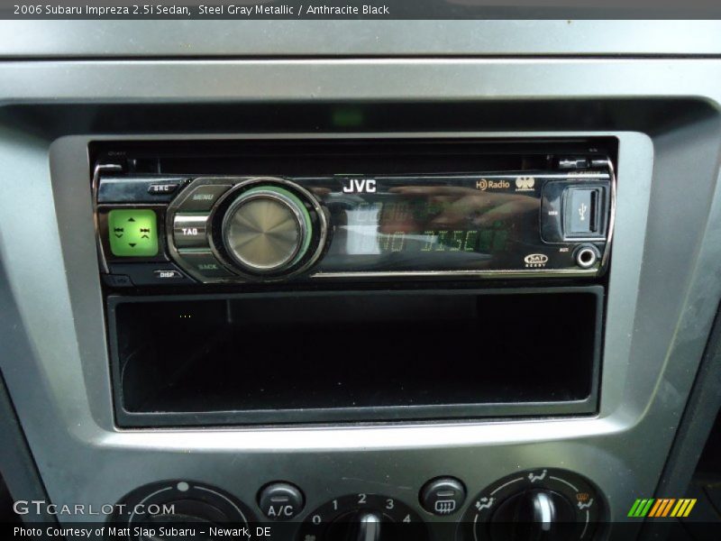 Steel Gray Metallic / Anthracite Black 2006 Subaru Impreza 2.5i Sedan