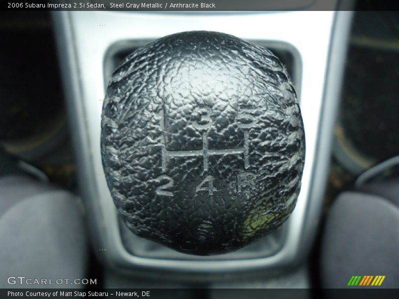 Steel Gray Metallic / Anthracite Black 2006 Subaru Impreza 2.5i Sedan
