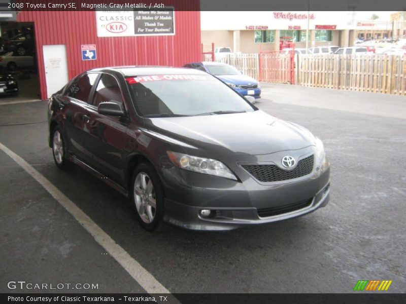 Magnetic Gray Metallic / Ash 2008 Toyota Camry SE