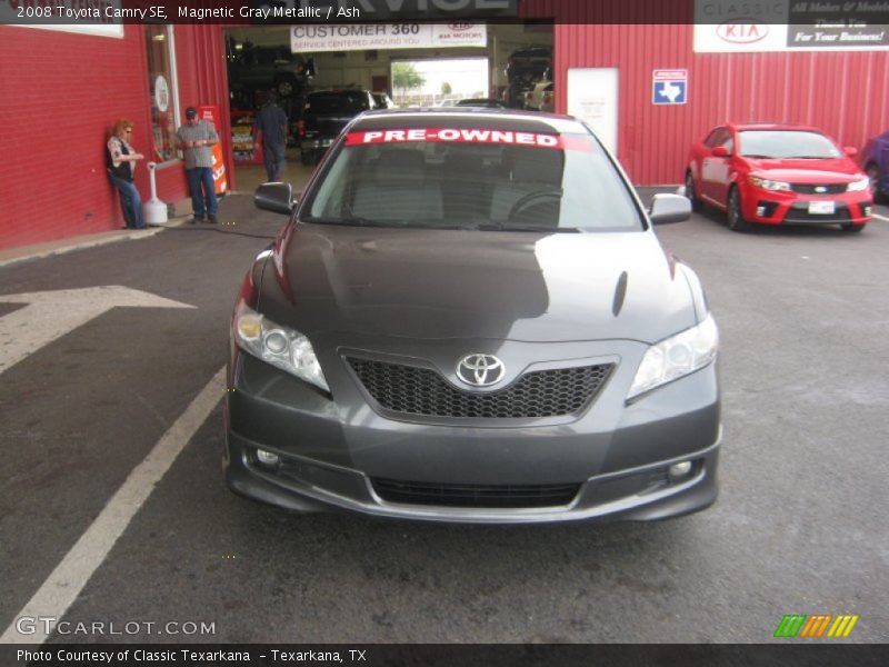 Magnetic Gray Metallic / Ash 2008 Toyota Camry SE