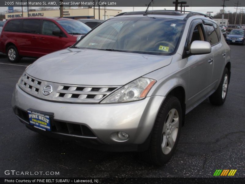 Sheer Silver Metallic / Cafe Latte 2005 Nissan Murano SL AWD