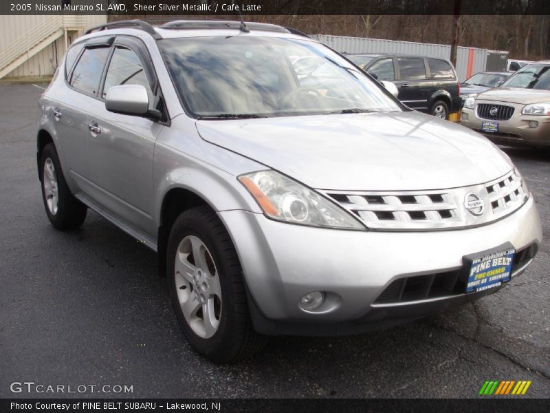 Sheer Silver Metallic / Cafe Latte 2005 Nissan Murano SL AWD