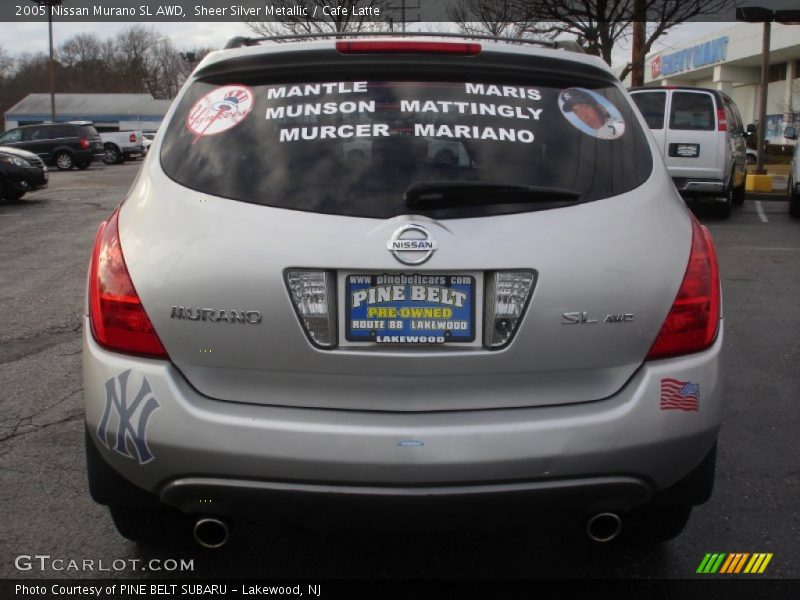 Sheer Silver Metallic / Cafe Latte 2005 Nissan Murano SL AWD