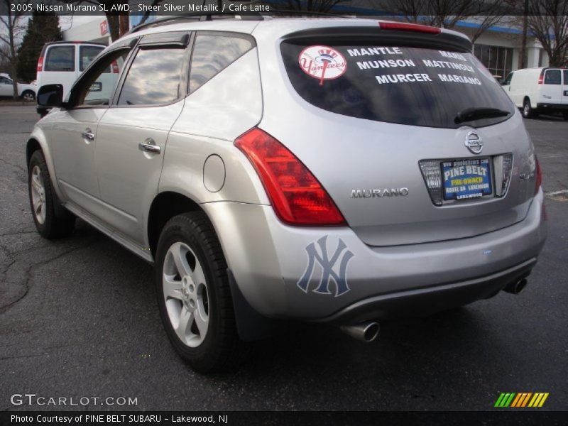 Sheer Silver Metallic / Cafe Latte 2005 Nissan Murano SL AWD