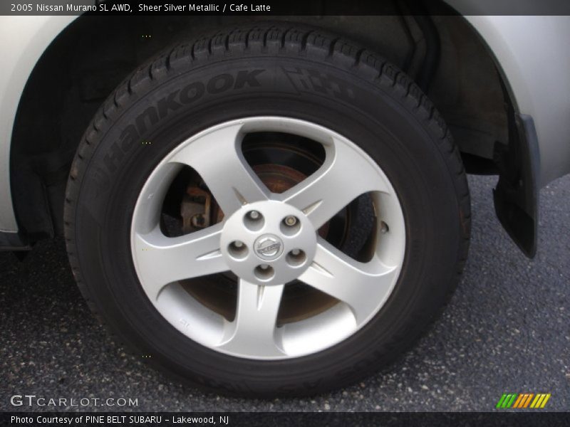 Sheer Silver Metallic / Cafe Latte 2005 Nissan Murano SL AWD