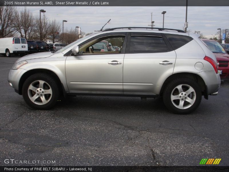 Sheer Silver Metallic / Cafe Latte 2005 Nissan Murano SL AWD