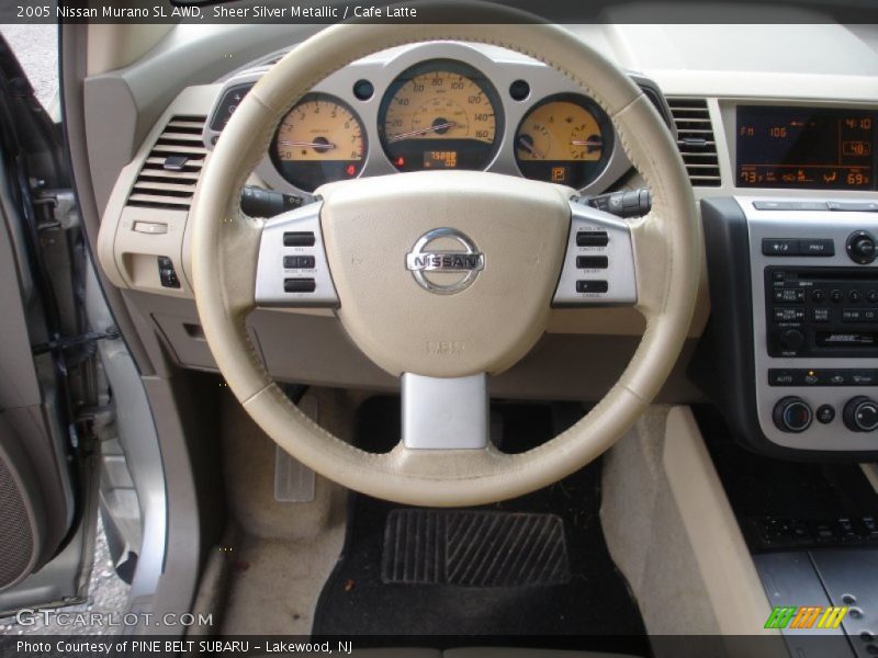Sheer Silver Metallic / Cafe Latte 2005 Nissan Murano SL AWD