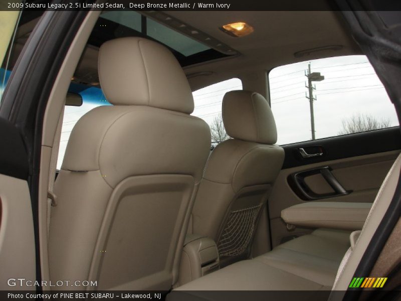 Deep Bronze Metallic / Warm Ivory 2009 Subaru Legacy 2.5i Limited Sedan