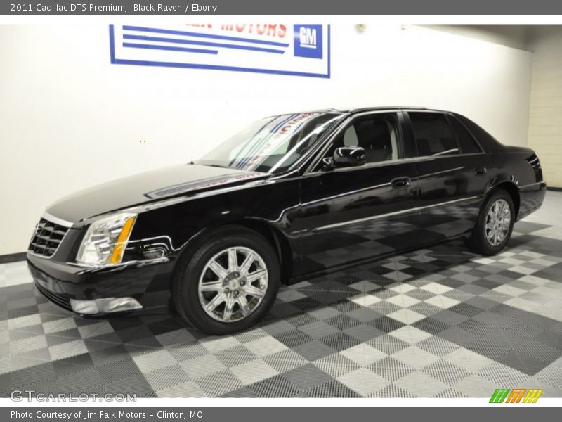 Black Raven / Ebony 2011 Cadillac DTS Premium