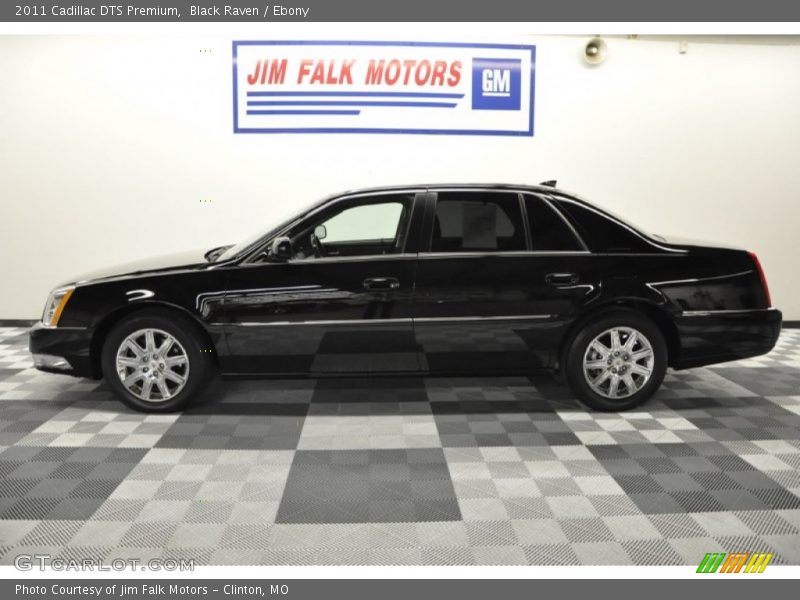 Black Raven / Ebony 2011 Cadillac DTS Premium