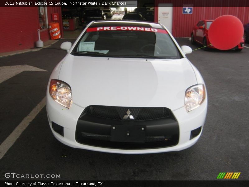 Northstar White / Dark Charcoal 2012 Mitsubishi Eclipse GS Coupe