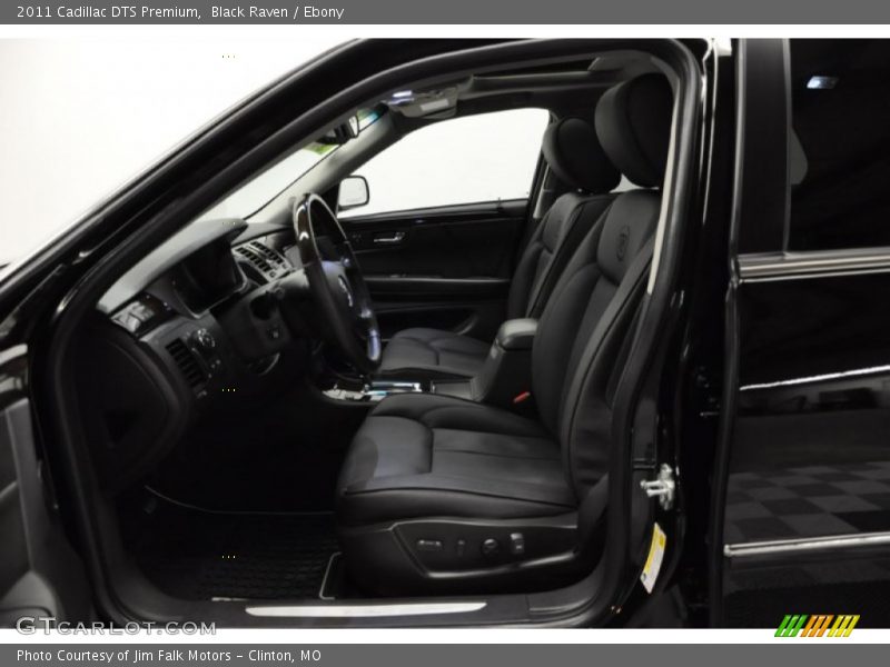 Black Raven / Ebony 2011 Cadillac DTS Premium
