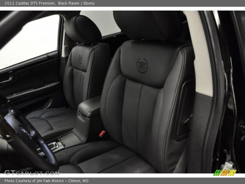Black Raven / Ebony 2011 Cadillac DTS Premium