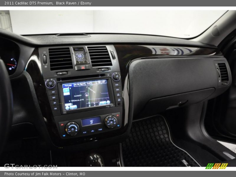 Black Raven / Ebony 2011 Cadillac DTS Premium