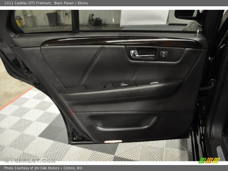 Black Raven / Ebony 2011 Cadillac DTS Premium