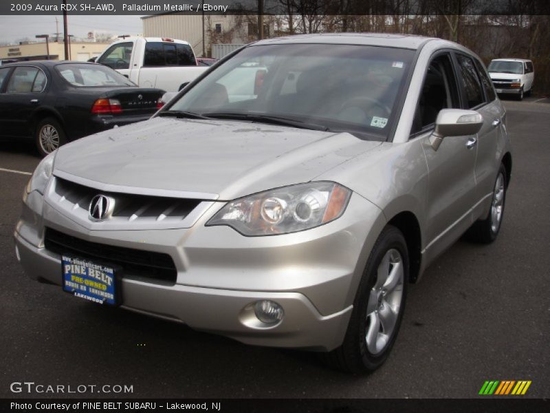 Palladium Metallic / Ebony 2009 Acura RDX SH-AWD